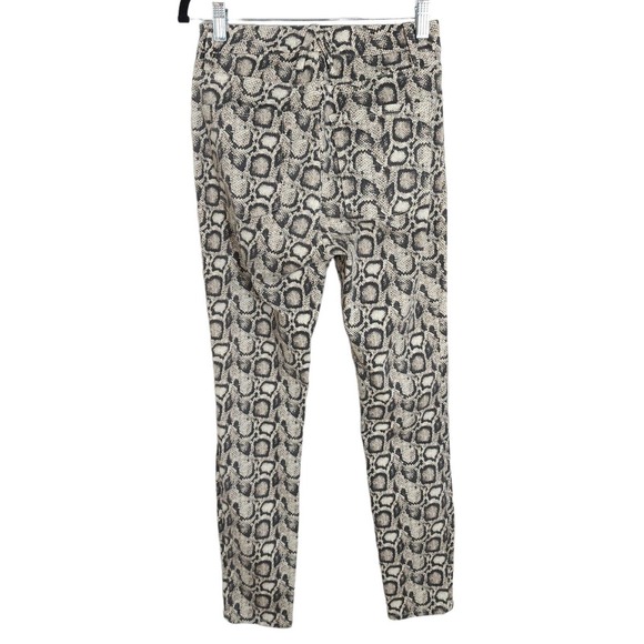 Good American Womens Jeans Good Legs Snake Print High Rise Skinny Pants Size 6 - Picture 3 of 10